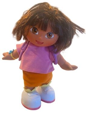 Vintage Dora the Explore WE DID IT Dancing Dora 12” Doll Works Fisher Price